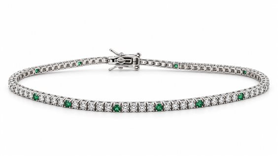 Bracciale Cianfrone Gioielli in Argento BRWRRO2MM20.VERDE - BRWRRO2MM20.VERDE